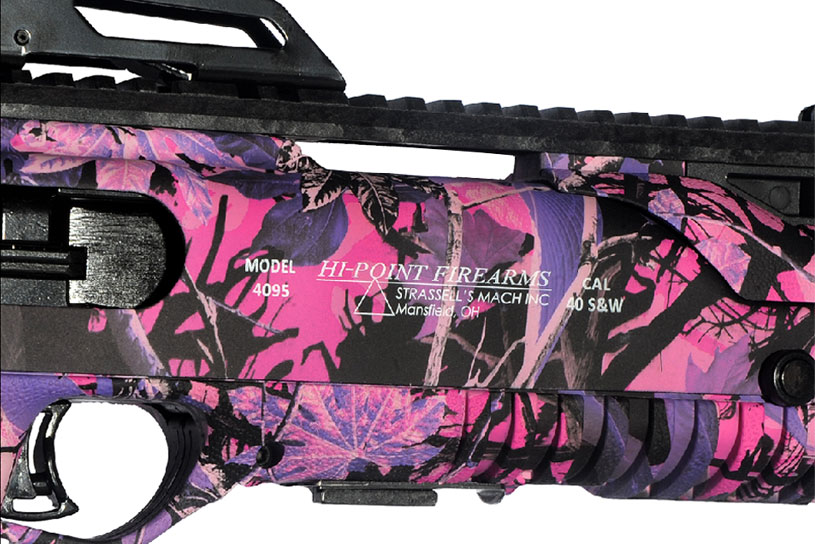 Hi-Point Firearms 40S&W carbine pink camo Model 4095 Camo PI
