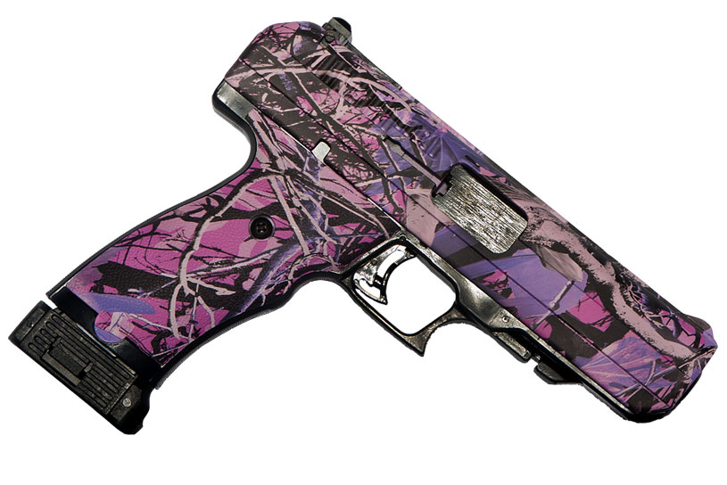 Hi-Point Firearms 40S&W handgun pink camo Model JCP 40 Camo PI