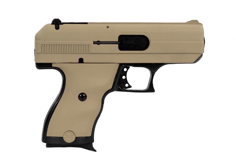 Hi-Point Firearms 9mm handgun woodland camo Model C9 FDE