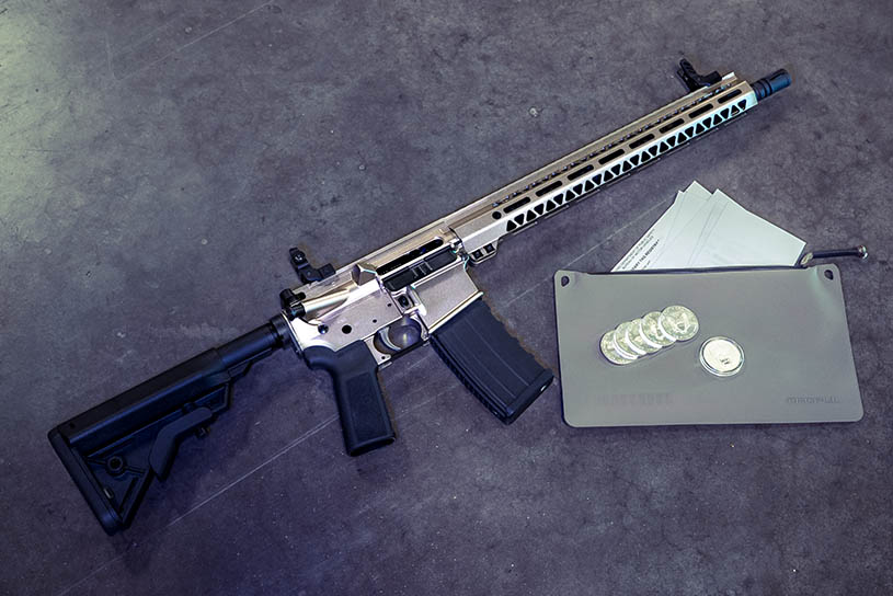 Hi-Point Firearms 5.56 pistol Model HP-15 Silver